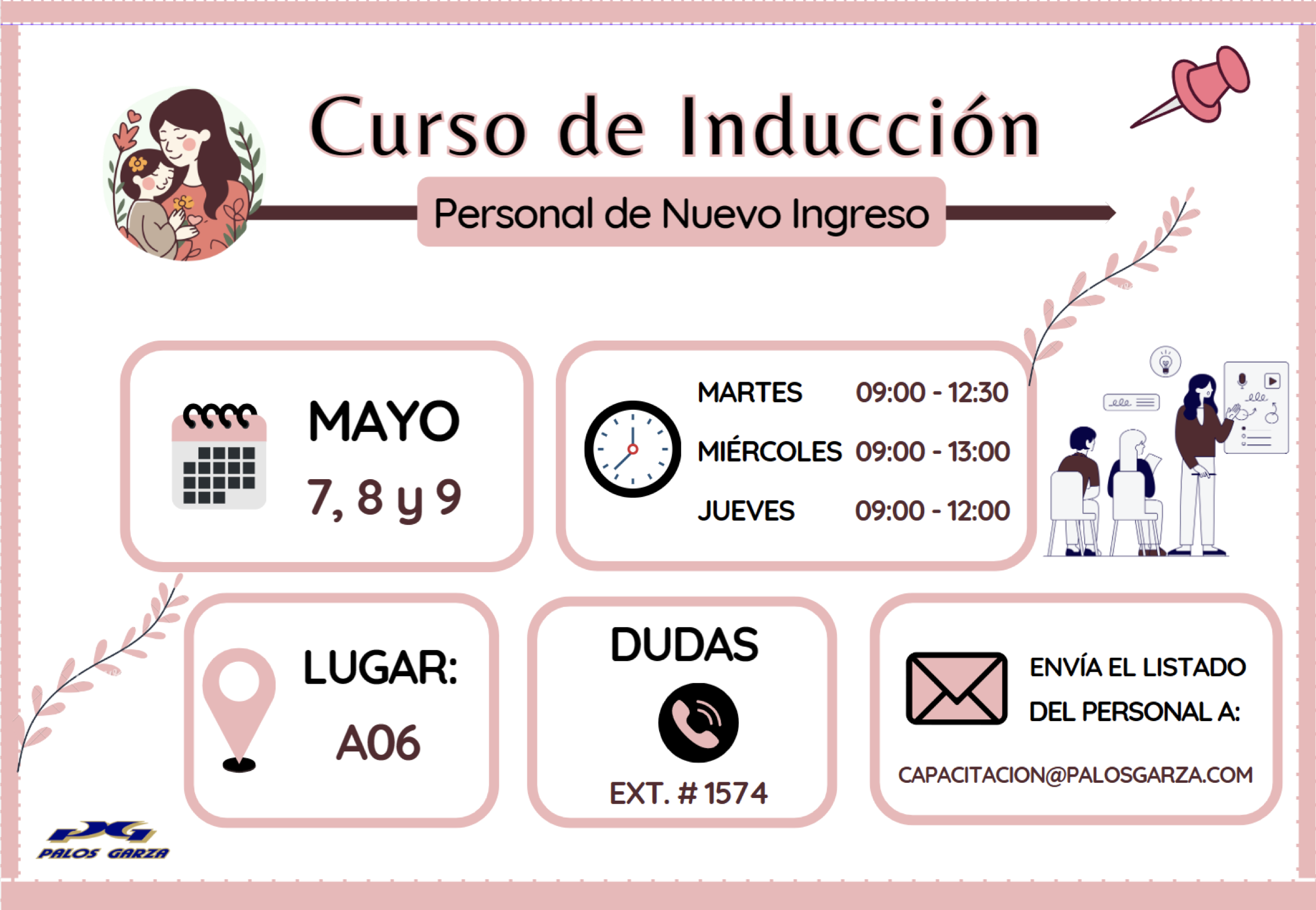 Cursos de inducción Mayo 2024